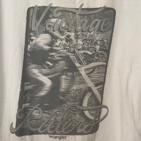Wrangler Riders Vintage Men's T-Shirt, size 2XL - Picture 3 of 4